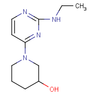 1-(2-Ethylamino-pyrimidin-4-yl)-piperidin-3-ol