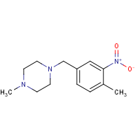 1-(4-Methyl-3-nitrobenzyl)-4-Methylpiperazine