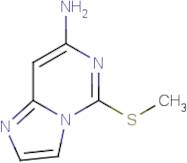 5-(Methylthio)imidazo[1,2-f]pyrimidin-7-amine