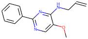 5-Methoxy-2-phenyl-N-(prop-2-en-1-yl)pyrimidin-4-amine