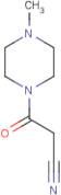 3-(4-Methylpiperazin-1-yl)-3-oxopropanenitrile
