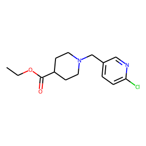 Ethyl 1-[(6-chloropyridin-3-yl)methyl]piperidine-4-carboxylate