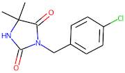 3-[(4-Chlorophenyl)methyl]-5,5-dimethylimidazolidine-2,4-dione