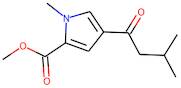 Methyl 1-methyl-4-(3-methylbutanoyl)-1H-pyrrole-2-carboxylate