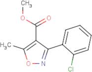 Methyl 3-(2-chlorophenyl)-5-methyl-1,2-oxazole-4-carboxylate