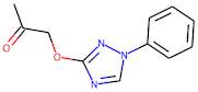 1-[(1-Phenyl-1H-1,2,4-triazol-3-yl)oxy]propan-2-one