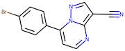 7-(4-Bromophenyl)pyrazolo[1,5-a]pyrimidine-3-carbonitrile