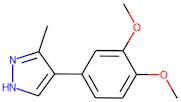 4-(3,4-Dimethoxyphenyl)-3-methyl-1H-pyrazole