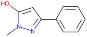 1-Methyl-3-phenyl-1H-pyrazol-5-ol