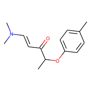 (1E)-1-(Dimethylamino)-4-(4-methylphenoxy)pent-1-en-3-one