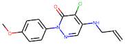 4-Chloro-2-(4-methoxyphenyl)-5-[(prop-2-en-1-yl)amino]-2,3-dihydropyridazin-3-one