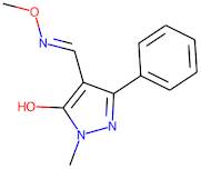 4-[(1E)-(Methoxyimino)methyl]-1-methyl-3-phenyl-1H-pyrazol-5-ol