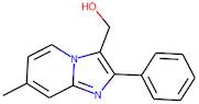 {7-Methyl-2-phenylimidazo[1,2-a]pyridin-3-yl}methanol