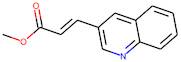 Methyl (2E)-3-(quinolin-3-yl)prop-2-enoate