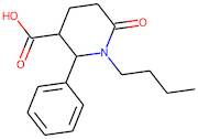 1-Butyl-6-oxo-2-phenylpiperidine-3-carboxylic acid