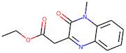 Ethyl 2-(4-methyl-3-oxo-3,4-dihydroquinoxalin-2-yl)acetate