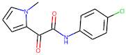 N-(4-Chlorophenyl)-2-(1-methyl-1H-pyrrol-2-yl)-2-oxoacetamide