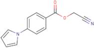 Cyanomethyl 4-(1H-pyrrol-1-yl)benzoate