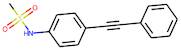 N-[4-(2-Phenylethynyl)phenyl]methanesulfonamide