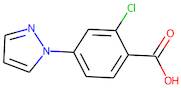 2-Chloro-4-(1H-pyrazol-1-yl)benzoic acid