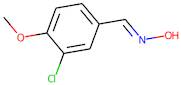 (E)-N-[(3-Chloro-4-methoxyphenyl)methylidene]hydroxylamine