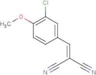 2-[(3-Chloro-4-methoxyphenyl)methylidene]propanedinitrile