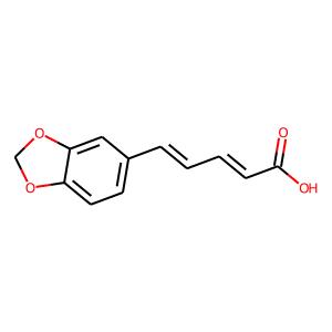 (2E,4E)-5-(2H-1,3-Benzodioxol-5-yl)penta-2,4-dienoic acid