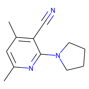 4,6-Dimethyl-2-(pyrrolidin-1-yl)nicotinonitrile