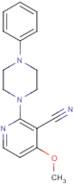 4-Methoxy-2-(4-phenylpiperazin-1-yl)pyridine-3-carbonitrile