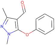 1,3-Dimethyl-5-phenoxy-1H-pyrazole-4-carbaldehyde