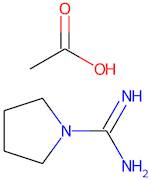 Pyrrolidine-1-carboxamidine acetate