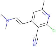 2-Chloro-4-[(E)-2-(dimethylamino)ethenyl]-6-methylpyridine-3-carbonitrile