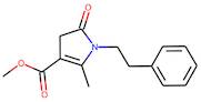 Methyl 2-methyl-5-oxo-1-(2-phenylethyl)-4,5-dihydro-1H-pyrrole-3-carboxylate