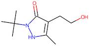 2-tert-Butyl-4-(2-hydroxyethyl)-5-methyl-2,3-dihydro-1H-pyrazol-3-one