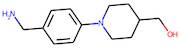 {1-[4-(Aminomethyl)phenyl]piperidin-4-yl}methanol