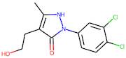 2-(3,4-Dichlorophenyl)-4-(2-hydroxyethyl)-5-methyl-2,3-dihydro-1H-pyrazol-3-one