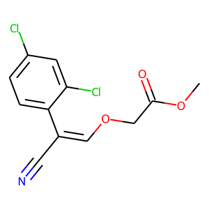 Methyl 2-{[(1E)-2-cyano-2-(2,4-dichlorophenyl)eth-1-en-1-yl]oxy}acetate