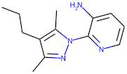 2-(3,5-Dimethyl-4-propyl-1H-pyrazol-1-yl)pyridin-3-amine