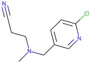 3-{[(6-Chloropyridin-3-yl)methyl](methyl)amino}propanenitrile