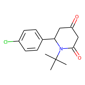 1-tert-Butyl-6-(4-chlorophenyl)piperidine-2,4-dione