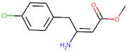 Methyl (2E)-3-amino-4-(4-chlorophenyl)but-2-enoate