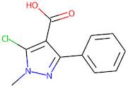 5-Chloro-1-methyl-3-phenyl-1H-pyrazole-4-carboxylic acid