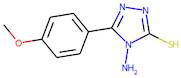 4-Amino-3-mercapto-5-(4-methoxyphenyl)-4H-1,2,4-triazole