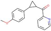 2-[2-(4-Methoxyphenyl)cyclopropanecarbonyl]pyridine