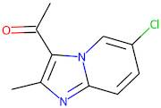 1-{6-Chloro-2-methylimidazo[1,2-a]pyridin-3-yl}ethan-1-one