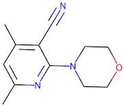 4,6-Dimethyl-2-(morpholin-4-yl)pyridine-3-carbonitrile