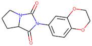 2-(2,3-Dihydro-1,4-benzodioxin-6-yl)-hexahydro-1H-pyrrolo[1,2-c]imidazole-1,3-dione