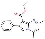 Ethyl 2,4-dimethyl-7-phenylpyrrolo[1,2-a]pyrimidine-8-carboxylate