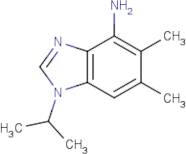 5,6-Dimethyl-1-(propan-2-yl)-1H-1,3-benzodiazol-4-amine