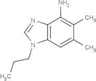5,6-Dimethyl-1-propyl-1H-1,3-benzodiazol-4-amine